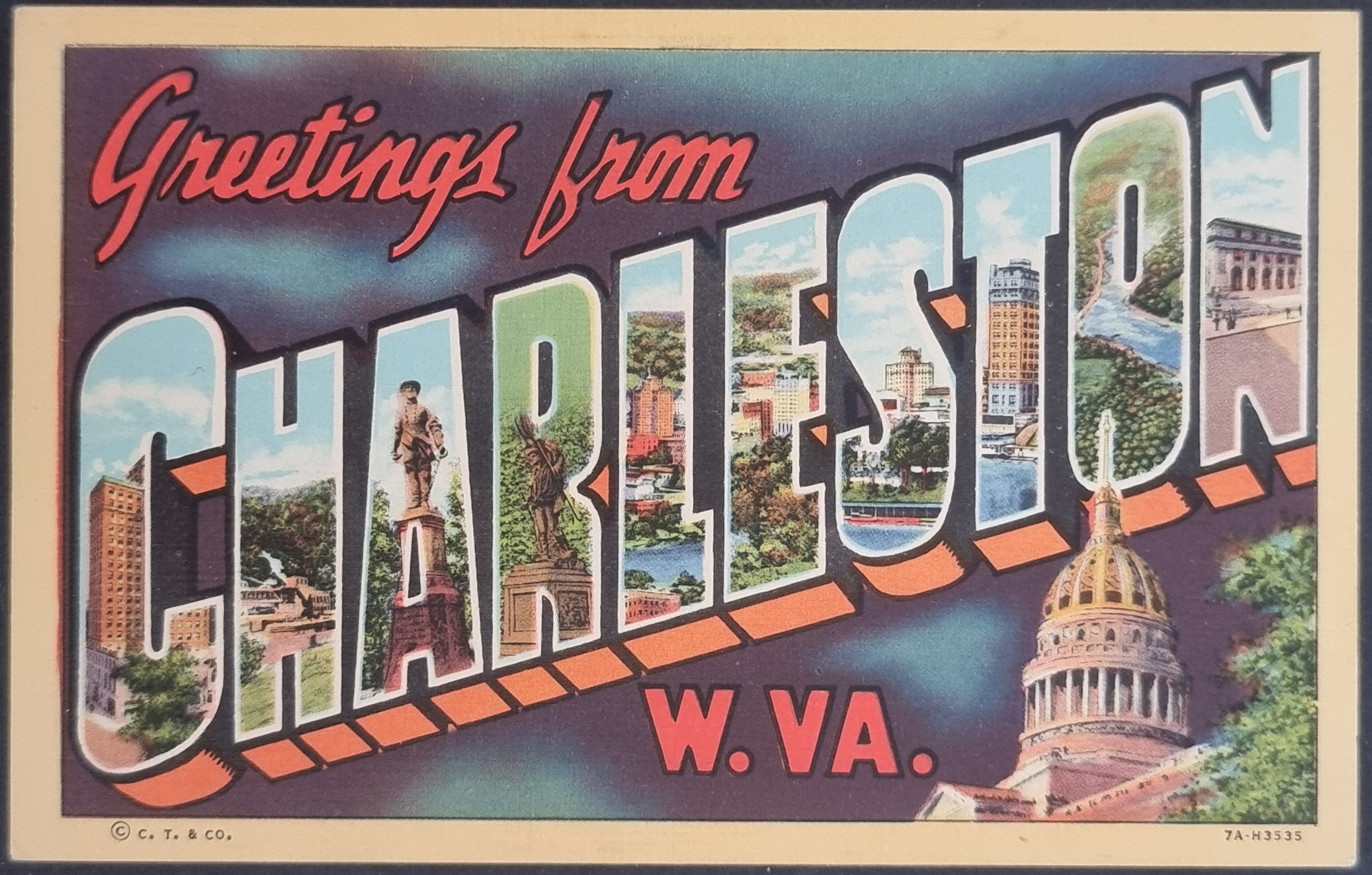 (image for) postcard Greetings from #0019